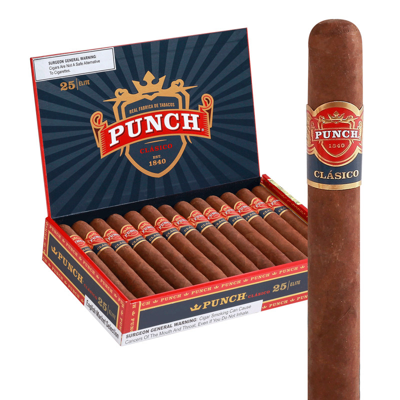 Punch Clasico Cigars Corona Box of 25