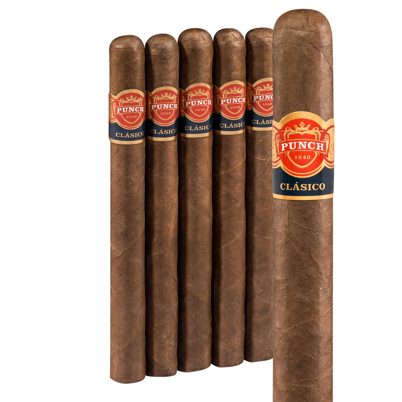 Punch Clasico Cigars Double Corona Pack of 5