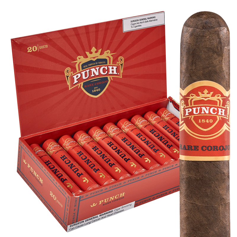 Punch Rare Corojo Robusto Box of 20