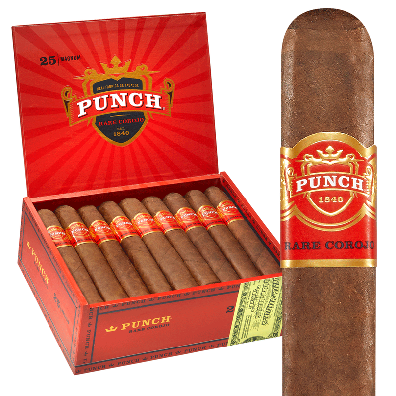 Punch Rare Corojo Robusto Box of 25