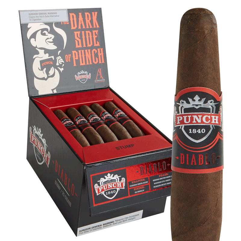 Punch Diablo by AJ Fernandez Gordo Box of 25