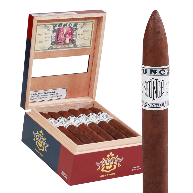 Punch Signature Torpedo Box of 18