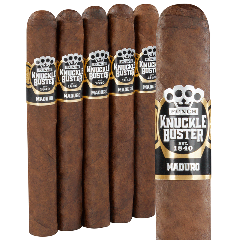 Punch Knuckle Buster Maduro Toro Pack of 5
