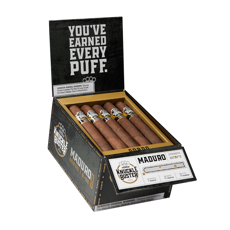 Punch Knuckle Buster Maduro Gordo Box of 20