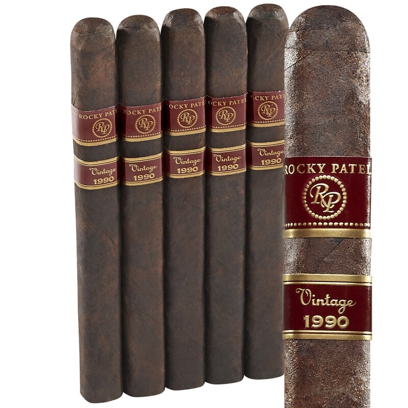 Rocky Patel Vintage 1990 Broadleaf Churchill Pack of 5