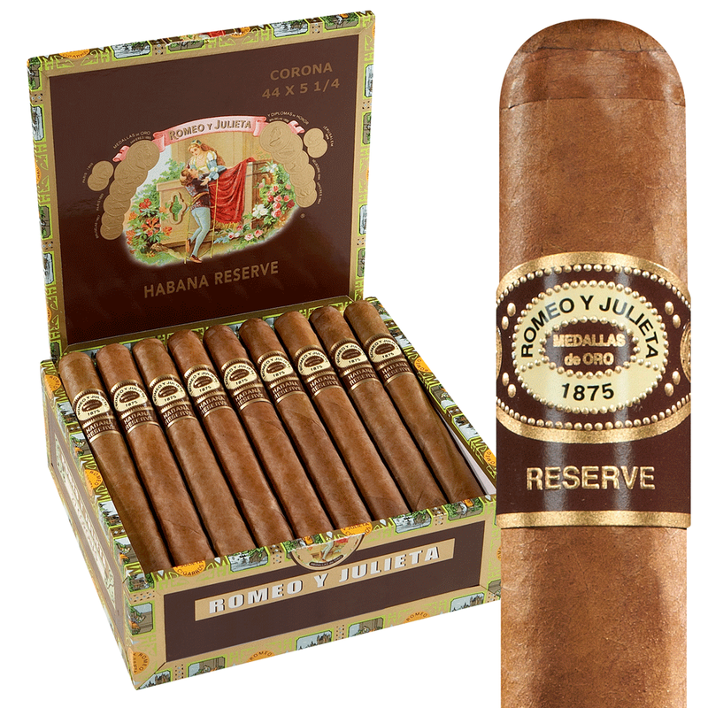 Romeo y Julieta Reserve Corona Box of 27