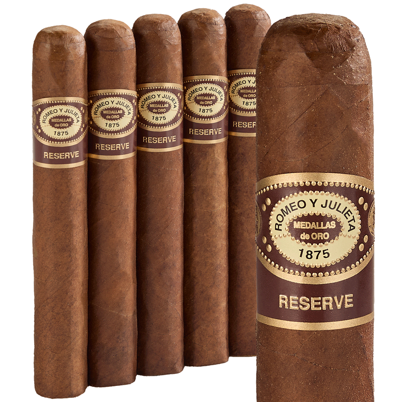 Romeo y Julieta Reserve Toro Pack of 5