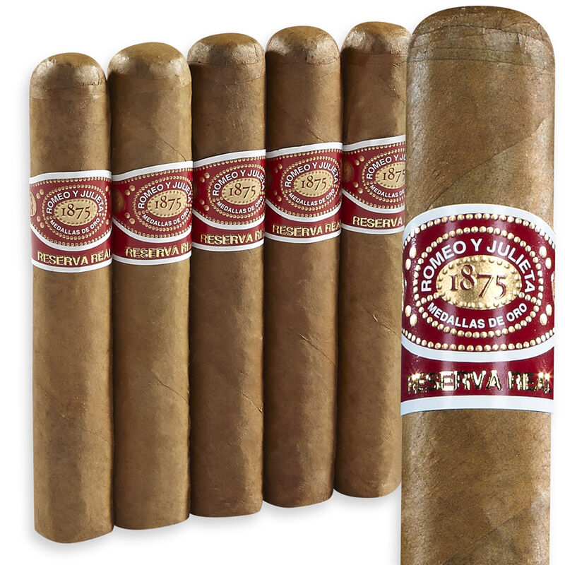 Romeo y Julieta Reserva Real Cigars Robusto Pack of 5