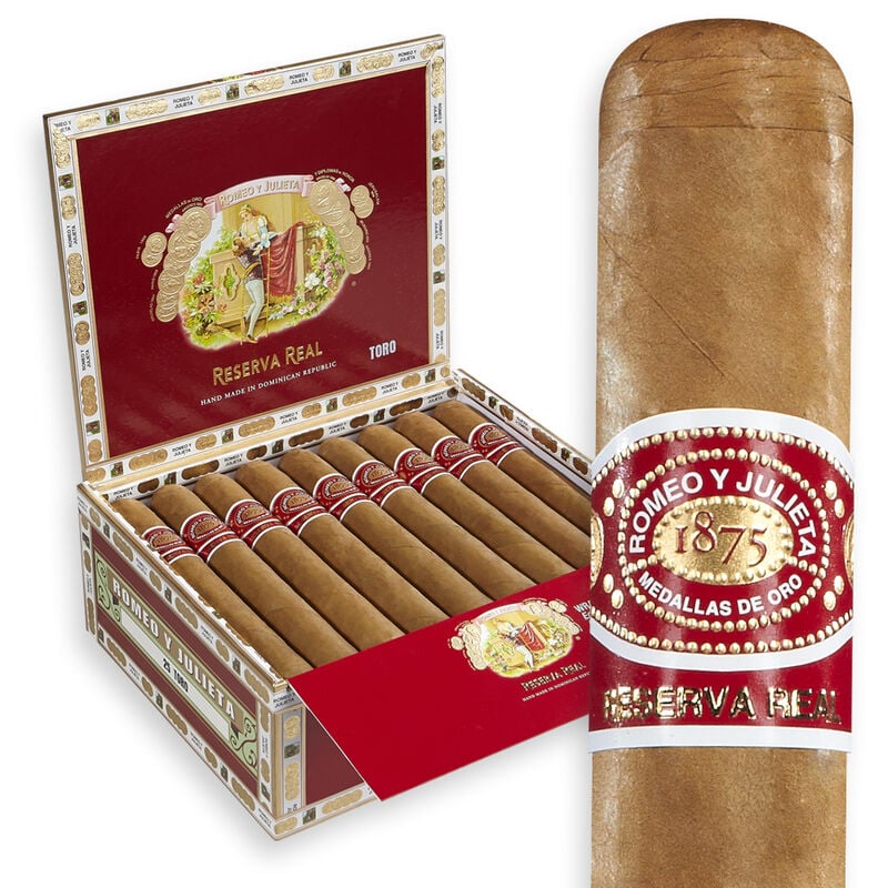 Romeo y Julieta Reserva Real Cigars Toro Box of 25