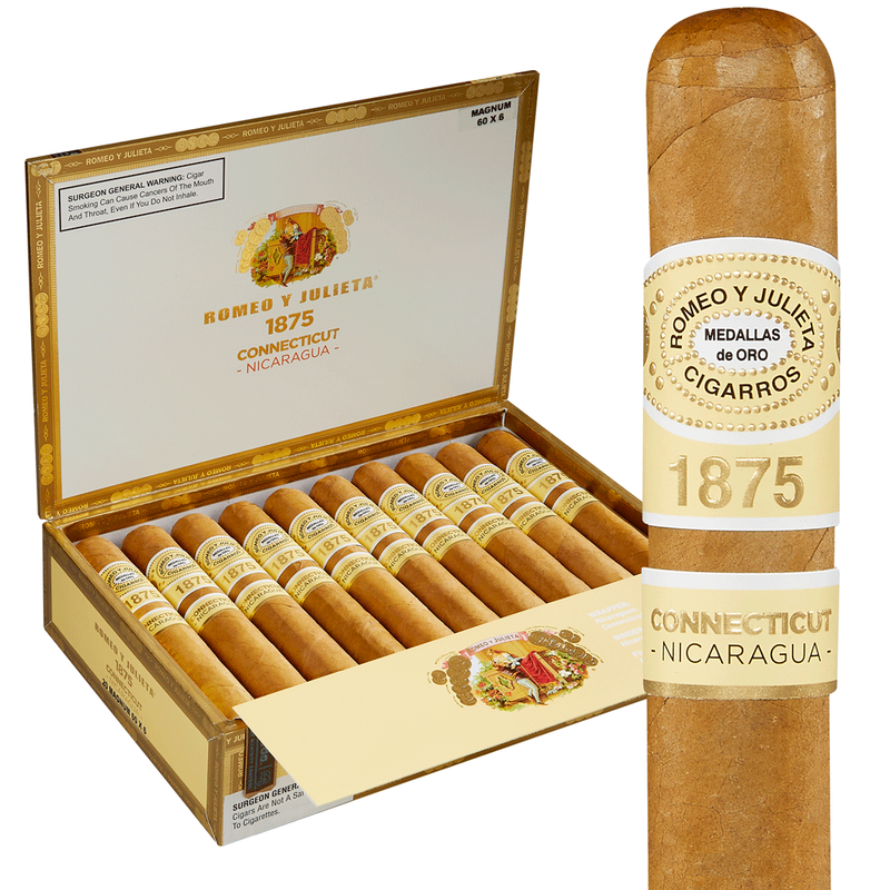 Romeo Y Julieta 1875 CT Nicaragua Gordo Box of 20