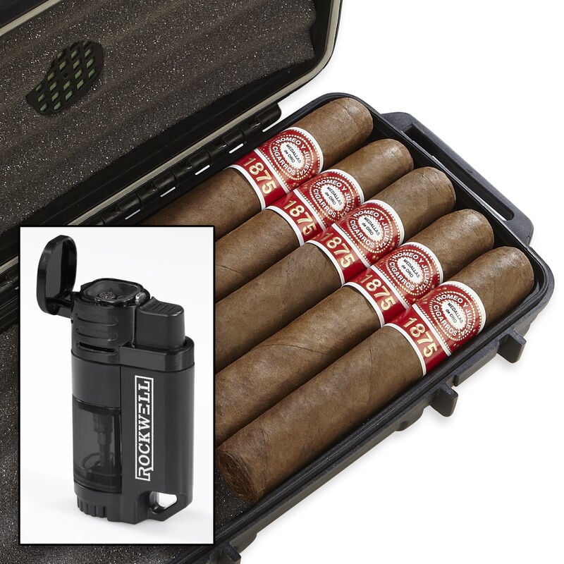 Grab 'n Go Kit: Romeo 1875 + Herf-a-Dor 5-Cigar Sampler
