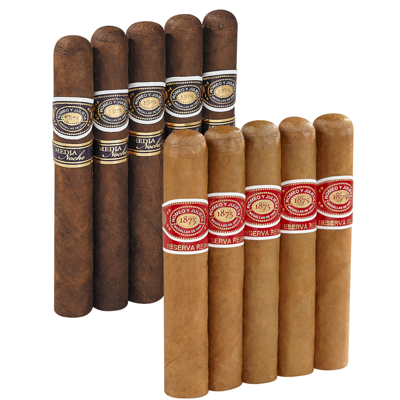 Double Down Romeo Connecticut vs Maduro Robusto 10-Cigar Sampler