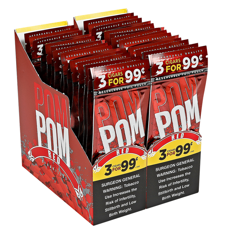 Swisher Sweets Pom Pom Cigarillos Pack of 45