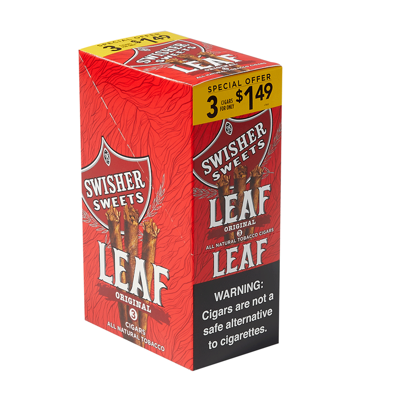 Swisher Sweets Leaf Original Cigarillos Pack of 90