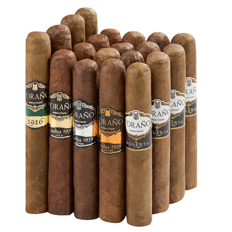 Best of Torano Mega-Selection Robusto 20-Cigar Sampler