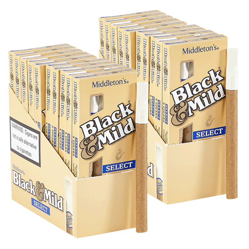 Black & Mild Select Cigarillos Pack of 100