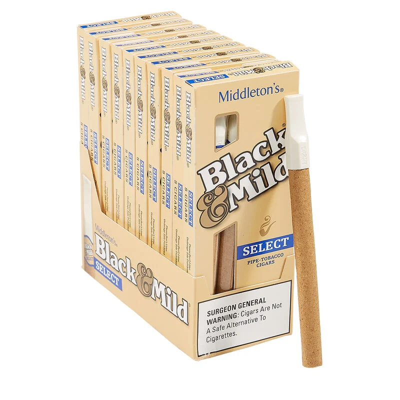 Black & Mild Select Cigarillos Pack of 50 [10/5]
