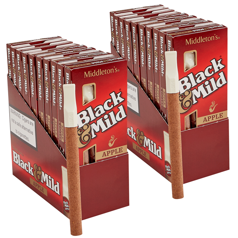 Black & Mild Apple Cigarillos Pack of 100
