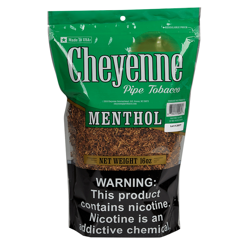 Cheyenne Menthol Pipe Tobacco 80 Ounce Bag [5/16]