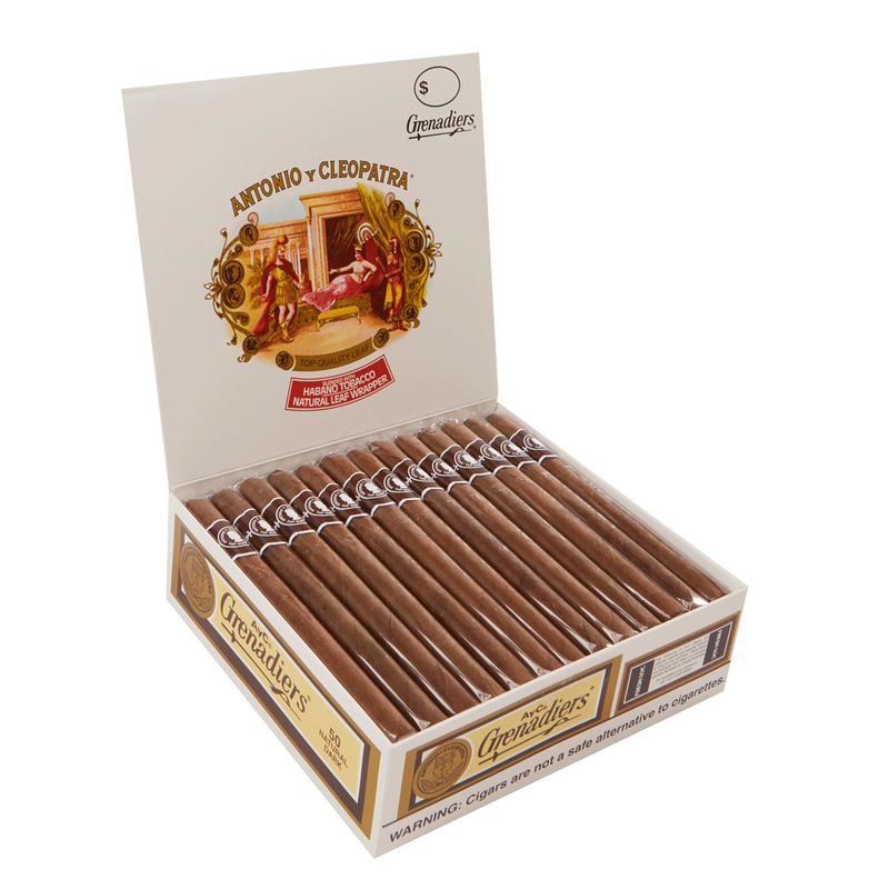 Antonio y Cleopatra Grenadiers Cigars Lancero/Panatela Pack of 100