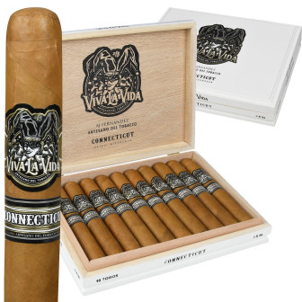 AJ Fernandez Viva La Vida Connecticut Robusto 5 Pack