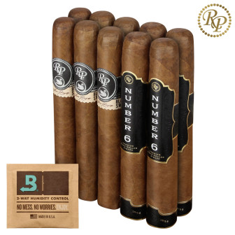 Rocky Patel Perfect 10: Black Swan & Number 6 - 10 Cigars