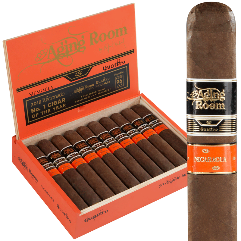 Aging Room Quattro Nicaragua Robusto Pack of 5
