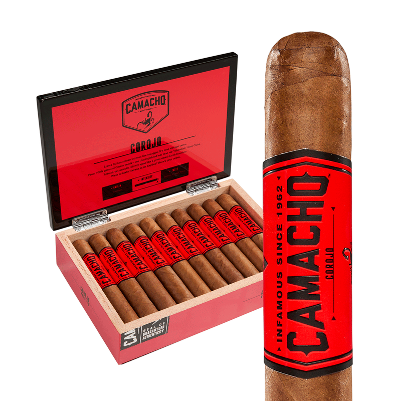 Camacho Corojo Robusto Box of 20