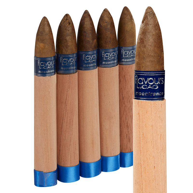 CAO Flavours Tins 10 pack - Moontrance Cigarillos (4.0" x 30) Torpedo Pack of 5