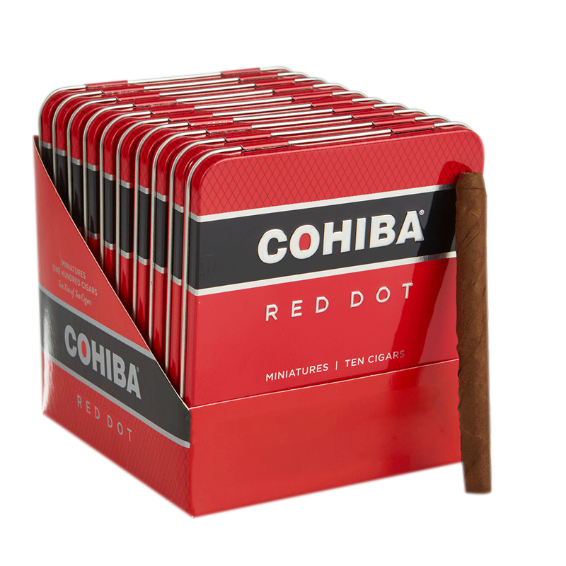Cohiba Red Dot Miniatures Cigarillos Pack of 100