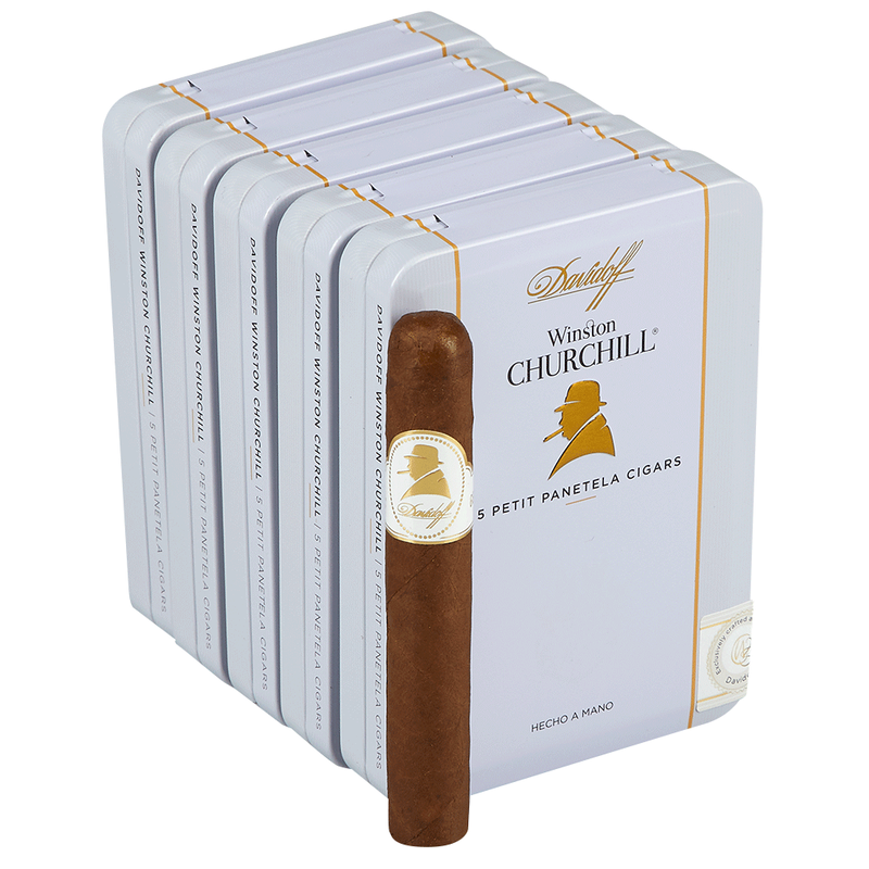 Davidoff Winston Churchill Lancero/Panatela Pack of 25