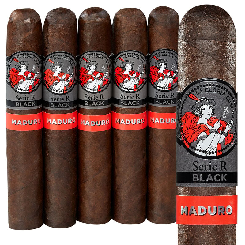 La Gloria Cubana Serie R Black Serie R Black Maduro Pack of 5