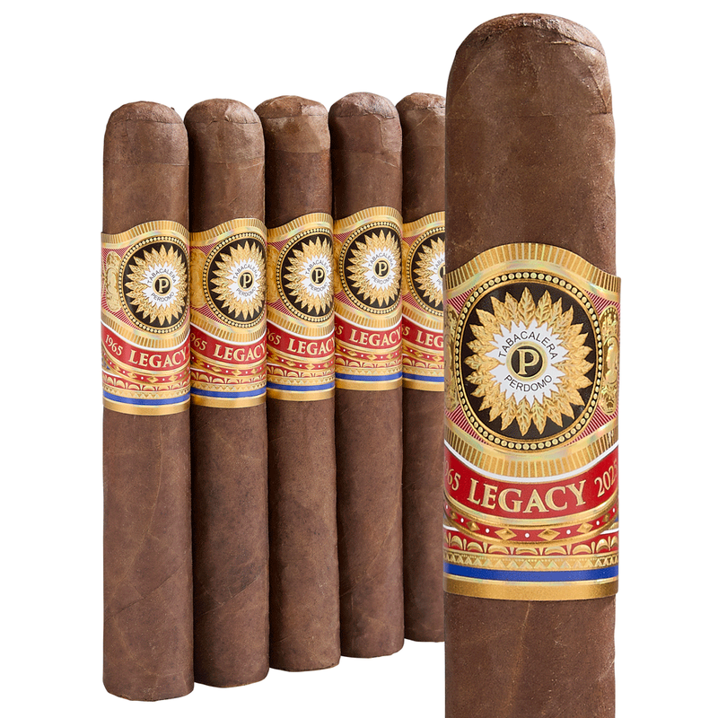 Perdomo Legacy Nicaraguan Shade-Grown Pack of 5
