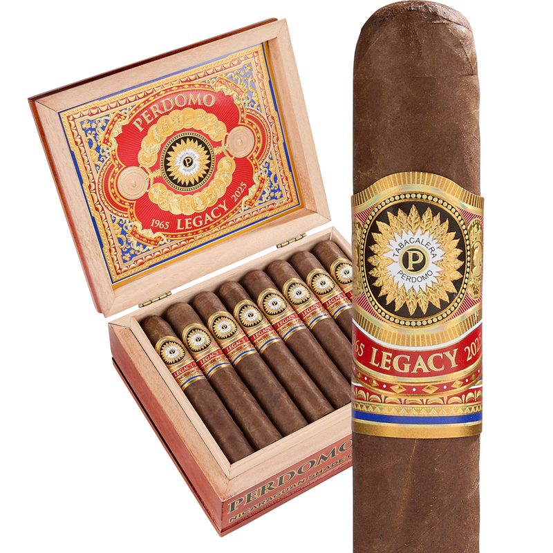 Perdomo Legacy Nicaraguan Shade-Grown Gordo Box of 24
