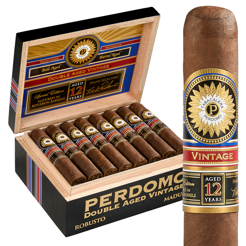 Perdomo Double Aged 12 Year Vintage Maduro Box of 24