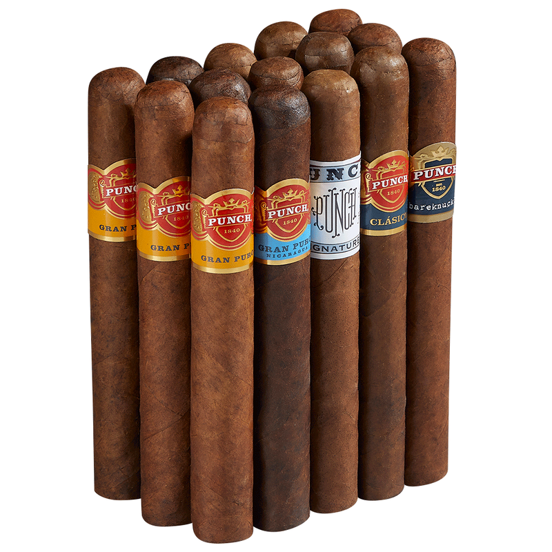 Punch Knockout Sampler Toro 15-Cigar Sampler