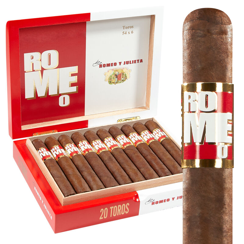 Romeo By Romeo y Julieta Toro Box of 20