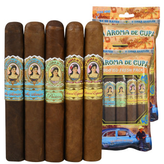 La Aroma de Cuba 94-95 Rated Fresh Pack 10 Cigar Sampler