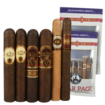 Oliva 90+ Rated Fresh Pack 12-Cigar Sampler