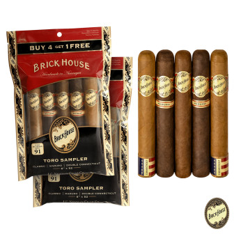 Brick House 10-Cigar Toro Freshpack Sampler