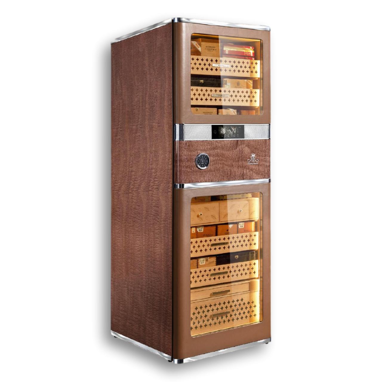 Raching RR980 Reserva RR Series 3000-Cigar Electric Humidors | Havana Tan