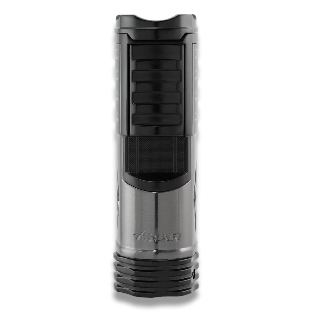 Xikar Tactical 1 Torch Flame Single Jet Cigar Lighters | Gunmetal Black