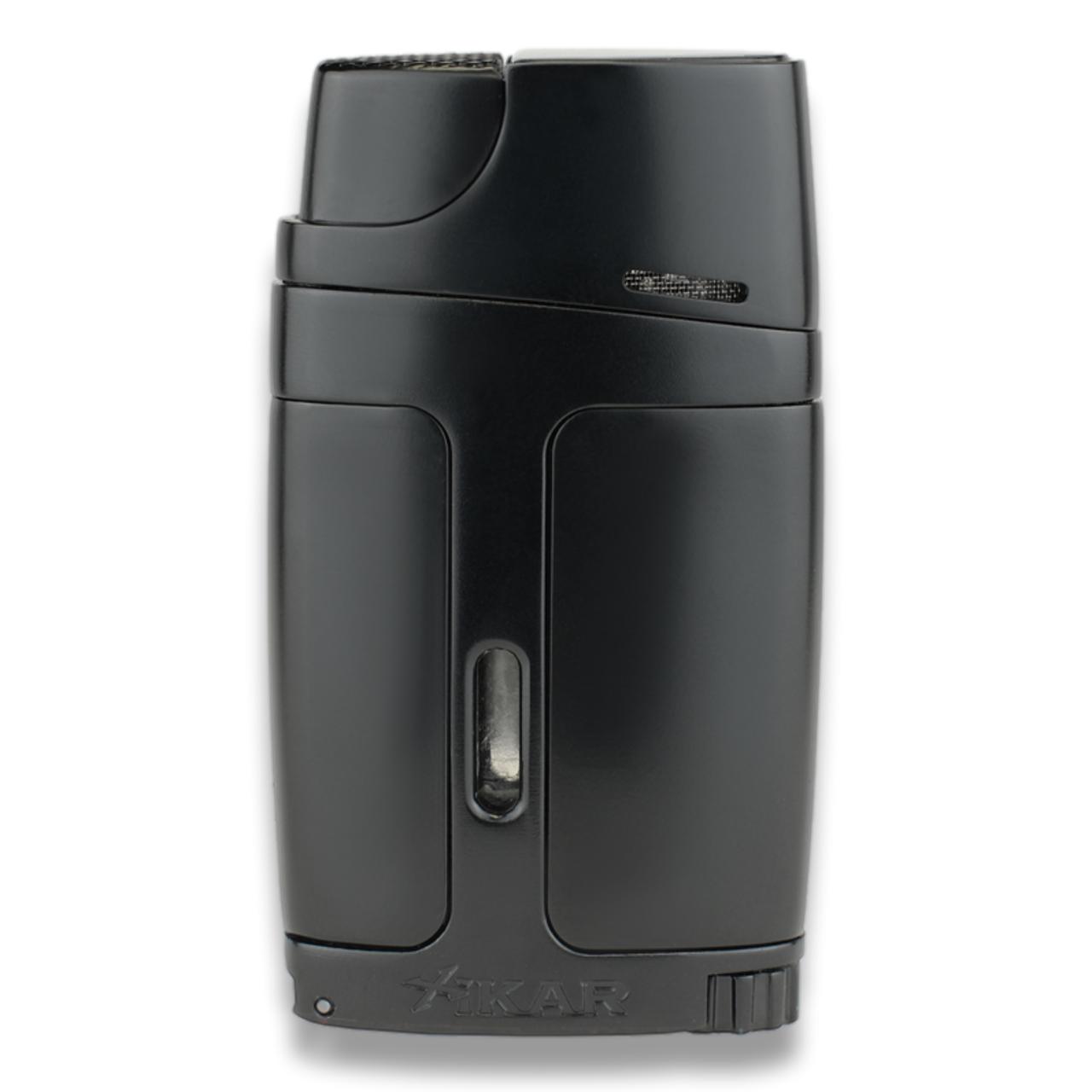 Xikar ELX Torch Flame Double Jet Cigar Lighters | Black