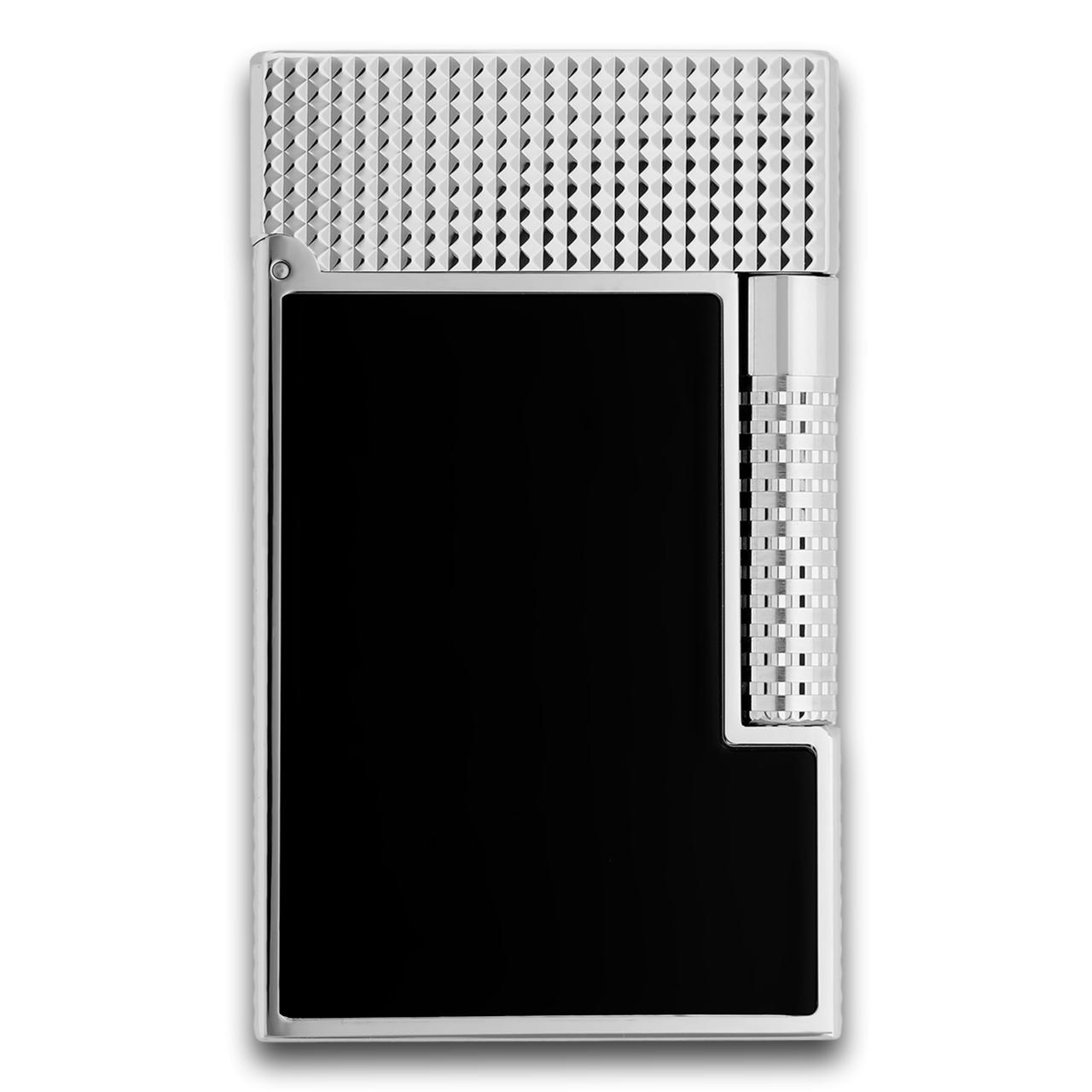 S.T. Dupont Lacquer Le Grand Perfect Ping Cigar Lighter | Silver