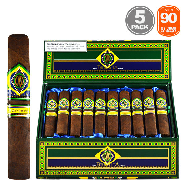 CAO Cigars Brazilia Box-Press - 5 Pack