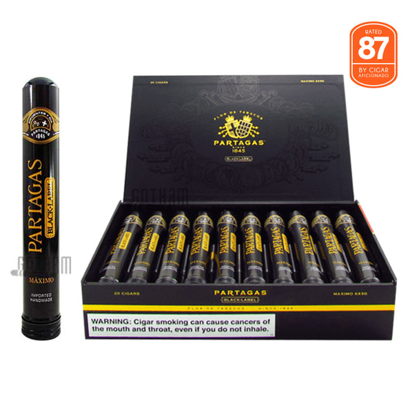 Partagas Black Label Maximo - Box of 20