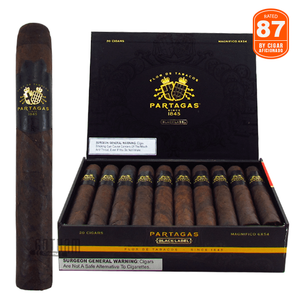 Partagas Black Label Magnifico - Box of 20