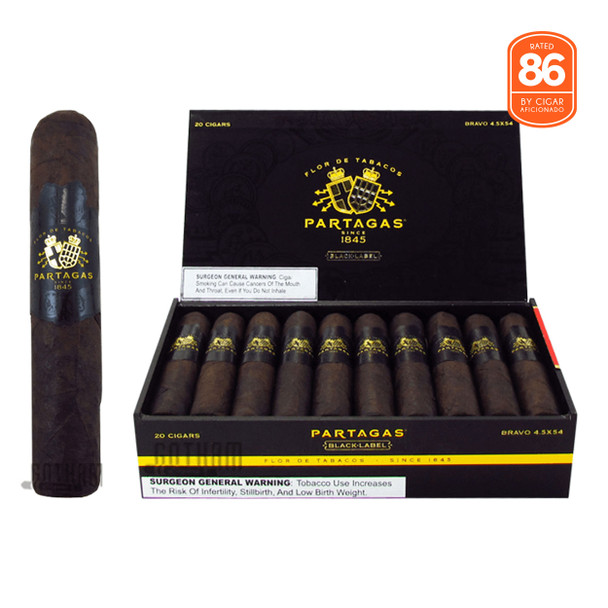 Partagas Black Label Bravo - Box of 20