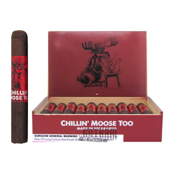 Chillin Moose Too Robusto - Box of 20