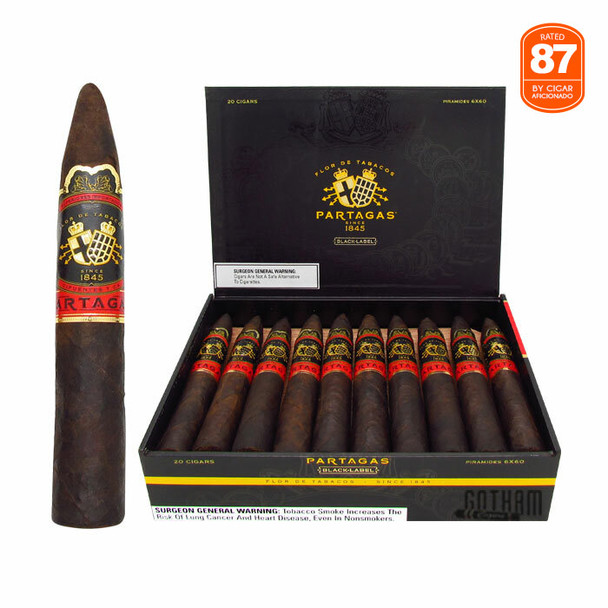 Partagas Black Label Piramide - 5 Pack